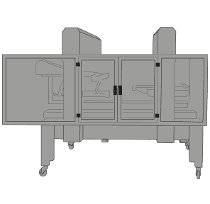 Icono precintadora, cerradora de cajas automática P45