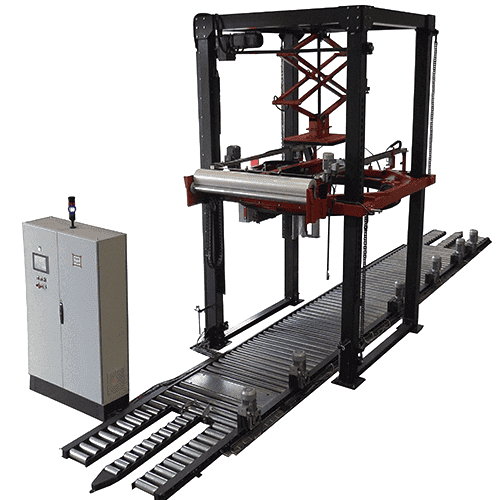 Enfardadora, envolvedora automática en línea de anillo rotatorio RRM6500