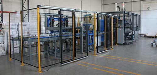Formadora automática de bandejas modelo TFM300