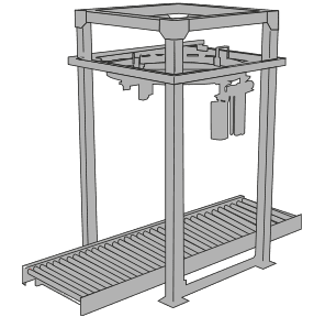 Icono enfardadora, envolvedora automática de palets modelo RRM4500