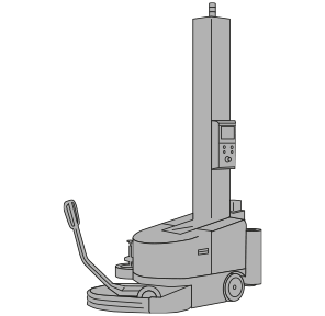 Icono robot envolvedor, enfardador Modelo 900