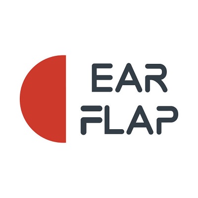 Nuevo logo de Ear Flap Group del año 2020